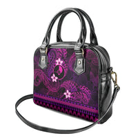 FSM Yap State Shoulder Handbag Tribal Pattern Pink Version LT01 - Polynesian Pride
