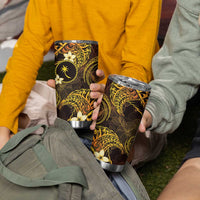 FSM Chuuk State Tumbler Cup Tribal Pattern Gold Version