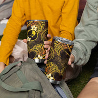 FSM Yap State Tumbler Cup Tribal Pattern Gold Version