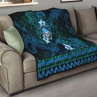 FSM Culture Day Quilt Tribal Pattern Ocean Version