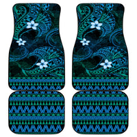 FSM Kosrae State Car Mats Tribal Pattern Ocean Version LT01 - Polynesian Pride