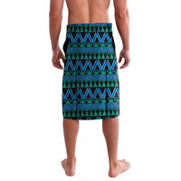 FSM Pohnpei State Lavalava Tribal Pattern Ocean Version LT01 - Polynesian Pride