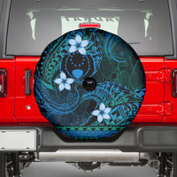 FSM Pohnpei State Spare Tire Cover Tribal Pattern Ocean Version LT01 - Polynesian Pride