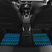 FSM Yap State Car Mats Tribal Pattern Ocean Version