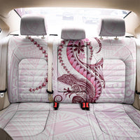 Pink Maori Tuatara Back Car Seat Cover Luxury Pastel Pattern