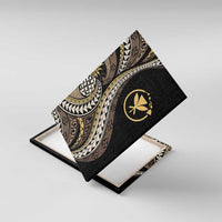 Hawaii Pineapple Brown Tribal Pattern Canvas Wall Art - Polynesian Pride