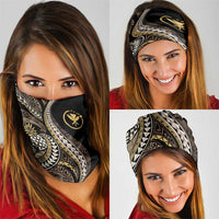 Hawaii Pineapple Brown Tribal Pattern Neck Gaiter LT01