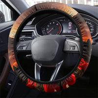 New Zealand Tui Bird Soldier ANZAC Steering Wheel Cover Lest We Forget LT03