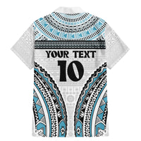 Custom Flying Fijians Rugby Family Matching Mermaid Dress and Hawaiian Shirt Tapa Tribal Cloth LT03 - Polynesian Pride