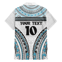 Custom Flying Fijians Rugby Family Matching Tank Maxi Dress and Hawaiian Shirt Tapa Tribal Cloth LT03 - Polynesian Pride