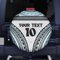 Custom Flying Fijians Rugby Spare Tire Cover Tapa Tribal Cloth