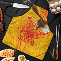 American Samoa Fautasi Race Apron Aeto Pago Pago with Eagle Samoan Tribal Patterns