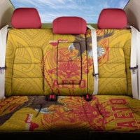 American Samoa Fautasi Race Back Car Seat Cover Aeto Pago Pago with Eagle Samoan Tribal Patterns
