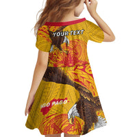 Personalized American Samoa Fautasi Race Family Matching Mermaid Dress and Hawaiian Shirt Aeto Pago Pago with Eagle Samoan Tribal Patterns LT03 - Polynesian Pride