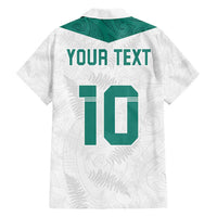 Custom New Zealand Football Hawaiian Shirt Go All Silver Ferns - Towards World Cup 2026