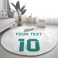 Custom New Zealand Football Round Carpet Go All Silver Ferns - Towards World Cup 2026