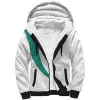 Custom New Zealand Football Sherpa Hoodie Go All Silver Ferns - Towards World Cup 2026