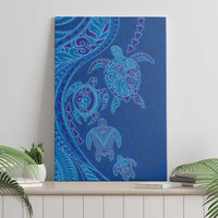 Hawaiian Turtles and Polynesian Art Tattoo Canvas Wall Art Ocean Abyss LT03 - Polynesian Pride