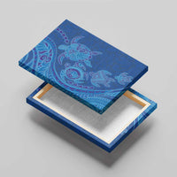 Hawaiian Turtles and Polynesian Art Tattoo Canvas Wall Art Ocean Abyss LT03 - Polynesian Pride