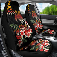 Hawaiian Hibiscus Turtle and Tropical Flower Car Seat Cover Dynamic Vibe