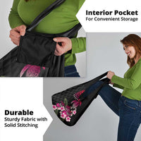 Hawaiian Hibiscus Turtle and Tropical Flower Grocery Bag Sweet Vibe