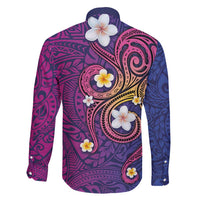 Hawaiian Octopus Tattoo and Frangipani Family Matching Summer Maxi Dress and Hawaiian Shirt LT03 - Polynesian Pride