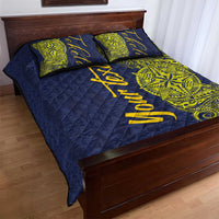 Personalised Tokelau Classic Ngatu Motifs Quilt Bed Set