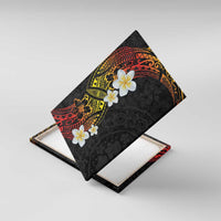 Plumeria Canvas Wall Art Polynesian Tribal Frangipani Sunset