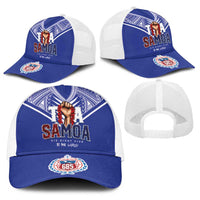 Toa Samoa Rugby Baseball Net Cap Six Eight Five to The World - Polynesian Pride