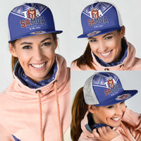 Toa Samoa Rugby Mesh Trucker Cap Six Eight Five to The World - Polynesian Pride