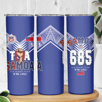 Toa Samoa Rugby Skinny Tumbler Six Eight Five to The World