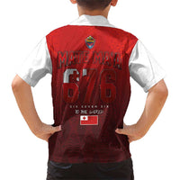 Mate Ma'a Tonga Rugby Family Matching Short Sleeve Bodycon Dress and Hawaiian Shirt Six Seven Six to The World