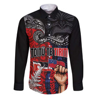 Aotearoa and Samoa Toitu Te Tiriti Family Matching Mermaid Dress and Hawaiian Shirt Honour the Treaty - Te Tiriti Is Us