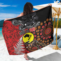 Aotearoa and Australia Toitu Te Tiriti Sarong Honour the Treaty - Te Tiriti Is Us
