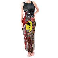 Aotearoa and Australia Toitu Te Tiriti Tank Maxi Dress Honour the Treaty - Te Tiriti Is Us
