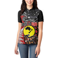 Aotearoa and Australia Toitu Te Tiriti Women Polo Shirt Honour the Treaty - Te Tiriti Is Us