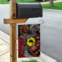 Aotearoa and Australia Toitu Te Tiriti Garden Flag Honour the Treaty - Stand Together Stand Stronger