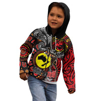Aotearoa and Australia Toitu Te Tiriti Kid Hoodie Honour the Treaty - Stand Together Stand Stronger