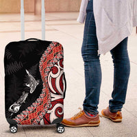 Aotearoa Maori Stylized Koru - Silver Ferns Luggage Cover