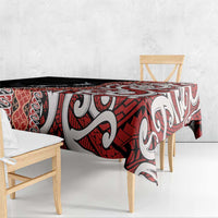 Aotearoa Maori Stylized Koru - Silver Ferns Tablecloth