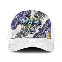 Traditional Art Hawaiian Kakau Tattoos Baseball Net Cap Graffiti Style - Polynesian Pride
