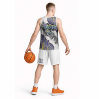 Traditional Art Hawaiian Kakau Tattoos Basketball Jersey Graffiti Style - Polynesian Pride