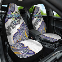 Traditional Art Hawaiian Kakau Tattoos Car Seat Cover Graffiti Style - Polynesian Pride