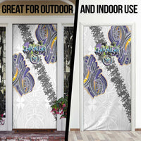 Traditional Art Hawaiian Kakau Tattoos Door Cover Graffiti Style - Polynesian Pride