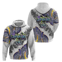 Traditional Art Hawaiian Kakau Tattoos Hoodie Graffiti Style - Polynesian Pride