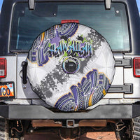 Traditional Art Hawaiian Kakau Tattoos Spare Tire Cover Graffiti Style - Polynesian Pride