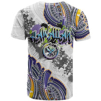 Traditional Art Hawaiian Kakau Tattoos T Shirt Graffiti Style - Polynesian Pride