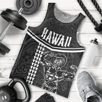Custom Hawaii Warrior Men Tank Top Kakau Quilt Pattern LT03 - Polynesian Pride