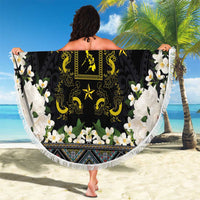 Flores de Mayo and Filipino Fiesta Beach Blanket The Sun-Jasmine and Polynesian Yakan Tattoo Barong Style
