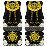 Flores de Mayo and Filipino Fiesta Car Mats The Sun-Jasmine and Polynesian Yakan Tattoo Barong Style